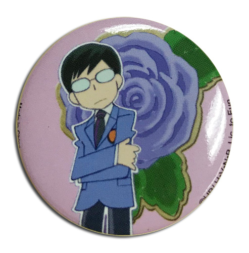 Ouran High School Host Club - Sd Kyoya Button 1.25'', an officially licensed product in our Ouran High School Host Club Buttons department.