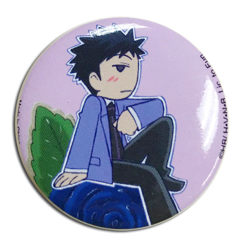 Ouran High School Host Club - Sd Mori Button 1.25'', an officially licensed product in our Ouran High School Host Club Buttons department.