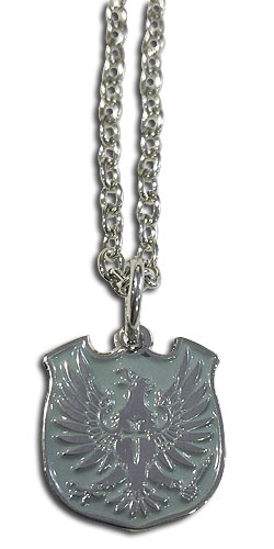 Black Clover - Silver Eagles Charm Necklace, an officially licensed Black Clover product at B.A. Toys.
