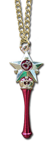 Sailor Moon - Mars Moon Pen Necklace, an officially licensed product in our Sailor Moon Jewelry department.