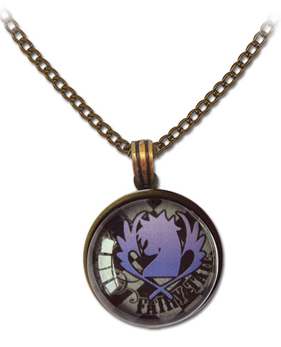 Fairy Tail - Blue Pegasus Icon Necklace, an officially licensed product in our Fairy Tail Jewelry department.