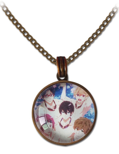 Free! 2 - Group Sakura Necklace, an officially licensed product in our Free! Jewelry department.