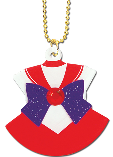 Sailor Moon - Sailor Mars Costume Acrylic Necklace, an officially licensed product in our Sailor Moon Jewelry department.