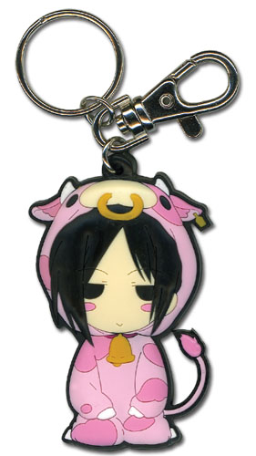 Black Butler Cow Sebastian Pvc Keychian, an officially licensed product in our Black Butler Everything Else department.