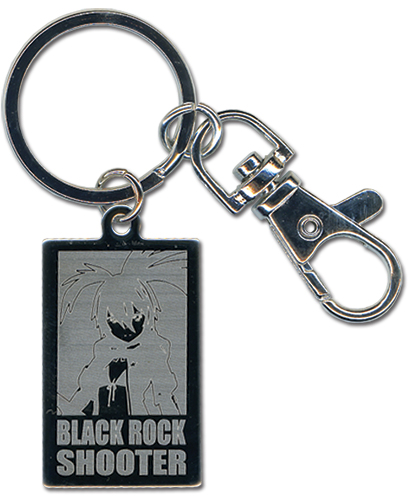 Black Rock Shooter Black Rock Shooter Keychain, an officially licensed Black Rock Shooter product at B.A. Toys.