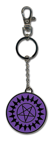 Black Butler 2 Sebastian Seal Metal Keychain, an officially licensed Black Butler product at B.A. Toys.