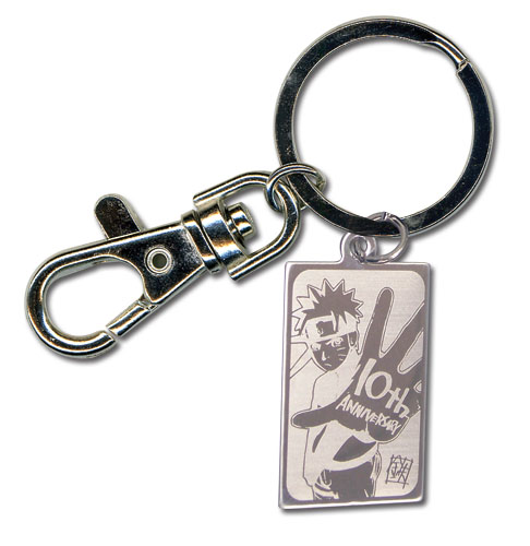 Naruto Shippuden Naruto 10Th Anniversary Keychain, an officially licensed product in our Naruto Shippuden Key Chains department.