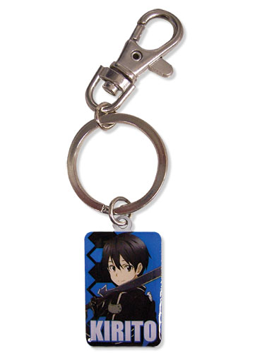 Sword Art Online Kirito Metal Keychain, an officially licensed product in our Sword Art Online Key Chains department.
