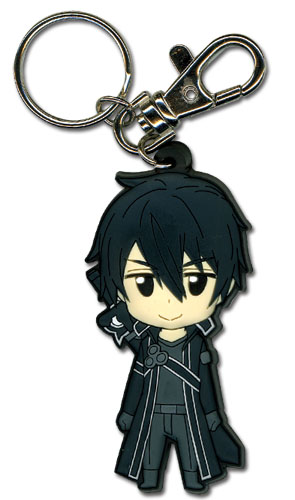 Sword Art Online Kirito Pvc Keychain, an officially licensed product in our Sword Art Online Key Chains department.