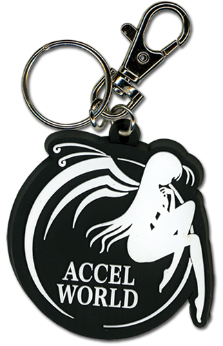 Accel World Logo Pvc Keychain, an officially licensed product in our Accel World Key Chains department.