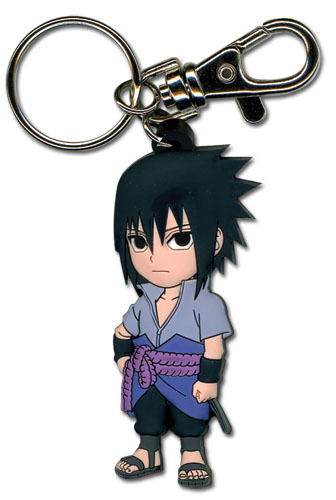 Naruto Shippuden Sd Sasuke Pvc Keychain, an officially licensed product in our Naruto Shippuden Key Chains department.