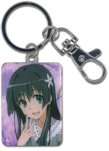 A Certain Scientific Railgun Saten Keychain, an officially licensed product in our A Certain Scientific Railgun Key Chains department.