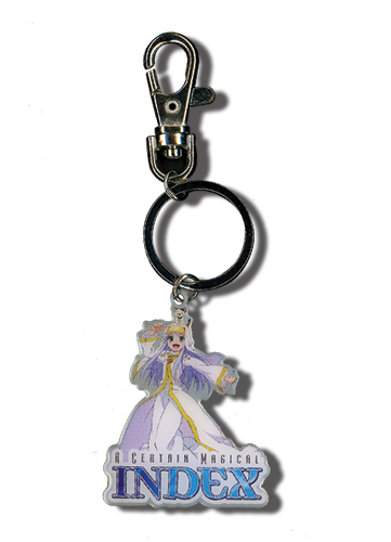 A Certain Magical Index Index Metal Keychain, an officially licensed A Certain Magical Index product at B.A. Toys.