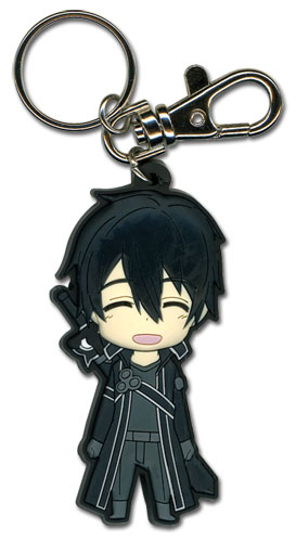 Sword Art Online - Happy Kirito Sd Pvc Keychain, an officially licensed product in our Sword Art Online Key Chains department.
