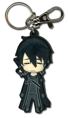 Sword Art Online - Crying Kirito Sd Pvc Keychain, an officially licensed product in our Sword Art Online Key Chains department.