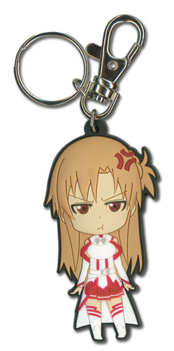 Sword Art Online - Angry Asuna Sd Pvc Keychain, an officially licensed product in our Sword Art Online Key Chains department.