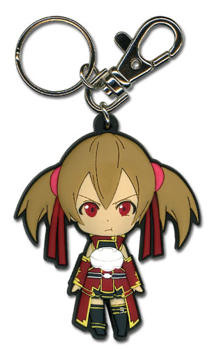 Sword Art Online - Angry Silica Sd Pvc Keychain, an officially licensed product in our Sword Art Online Key Chains department.