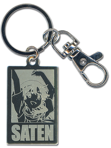A Certain Scientific Railgun Saten Laser Cut Metal Keychain, an officially licensed product in our A Certain Scientific Railgun Key Chains department.