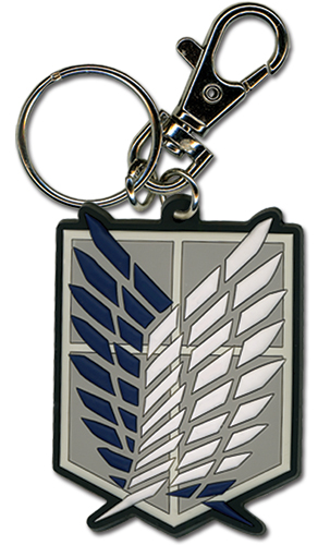 Attack On Titan - Scout Regiment Pvc Keychain, an officially licensed product in our Attack On Titan Key Chains department.