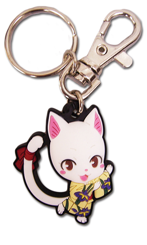 Fairy Tail - Sd Carla Yukata Pvc Keychain, an officially licensed product in our Fairy Tail Key Chains department.