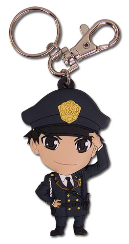 Samurai Flamenco - Sd Hidenori Pvc Kaychain, an officially licensed product in our Samurai Flamenco Key Chains department.