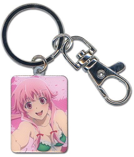 Future Diary - Yuno Keychain, an officially licensed product in our Future Diary Key Chains department.