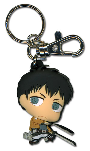 Attack On Titan - Sd Bertholdt Pvc Keychain, an officially licensed product in our Attack On Titan Key Chains department.