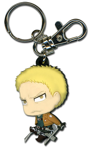 Attack On Titan - Sd Reiner Pvc Keychain, an officially licensed product in our Attack On Titan Key Chains department.