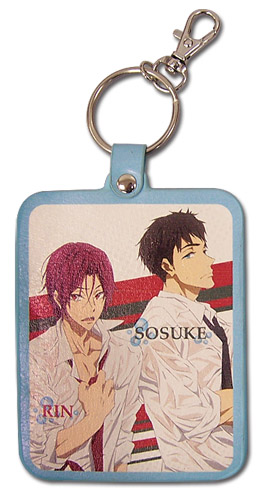 Free! 2 - Rin & Sosuke Pu Keychain, an officially licensed product in our Free! Key Chains department.