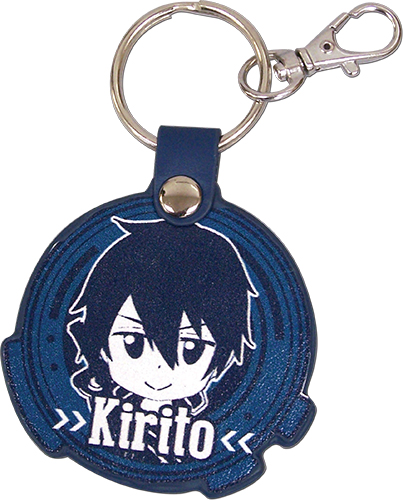 Sword Art Online - Kirito Sd Pu Keychain, an officially licensed product in our Sword Art Online Key Chains department.