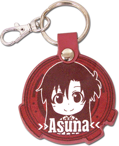 Sword Art Online - Asuna Sd Pu Keychain, an officially licensed product in our Sword Art Online Key Chains department.