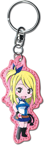 Fairy Tail - Sd Lucy Pu Keychain, an officially licensed product in our Fairy Tail Key Chains department.