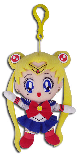 Sailor Moon - Sailor Moon 5'' Plush Keychain, an officially licensed product in our Sailor Moon Key Chains department.