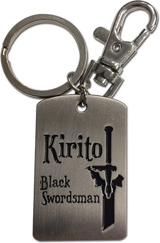 Sword Art Online - Black Swordsman Keychain, an officially licensed product in our Sword Art Online Key Chains department.