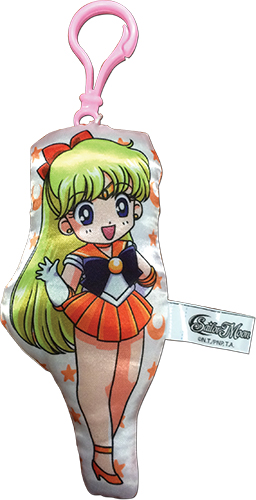 Sailor Moon R - Sd Sailor Venus Plush Keychain 4'', an officially licensed product in our Sailor Moon Key Chains department.