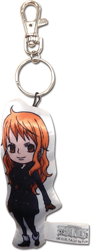 One Piece - Sd Nami Plush Keychain, an officially licensed product in our One Piece Key Chains department.