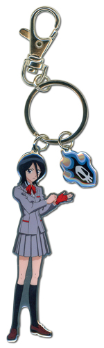 Bleach Rukia Metal Keychain, an officially licensed product in our Bleach Key Chains department.