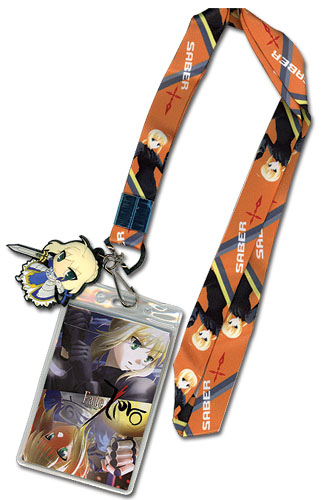 Fate Zero - Saber Lanyard, an officially licensed product in our Fate/Zero Lanyard department.