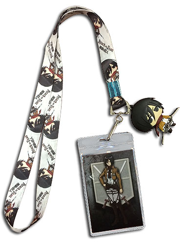 Attack On Titan - Mikasa Lanyard, an officially licensed product in our Attack On Titan Lanyard department.