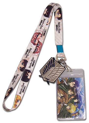 Attack On Titan - 4 Vs Colossal Titan Lanyard, an officially licensed product in our Attack On Titan Lanyard department.