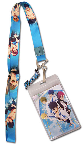 Free! - Group Lanyard, an officially licensed product in our Free! Lanyard department.