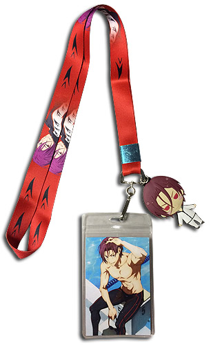 Free! - Rin Lanyard, an officially licensed product in our Free! Lanyard department.