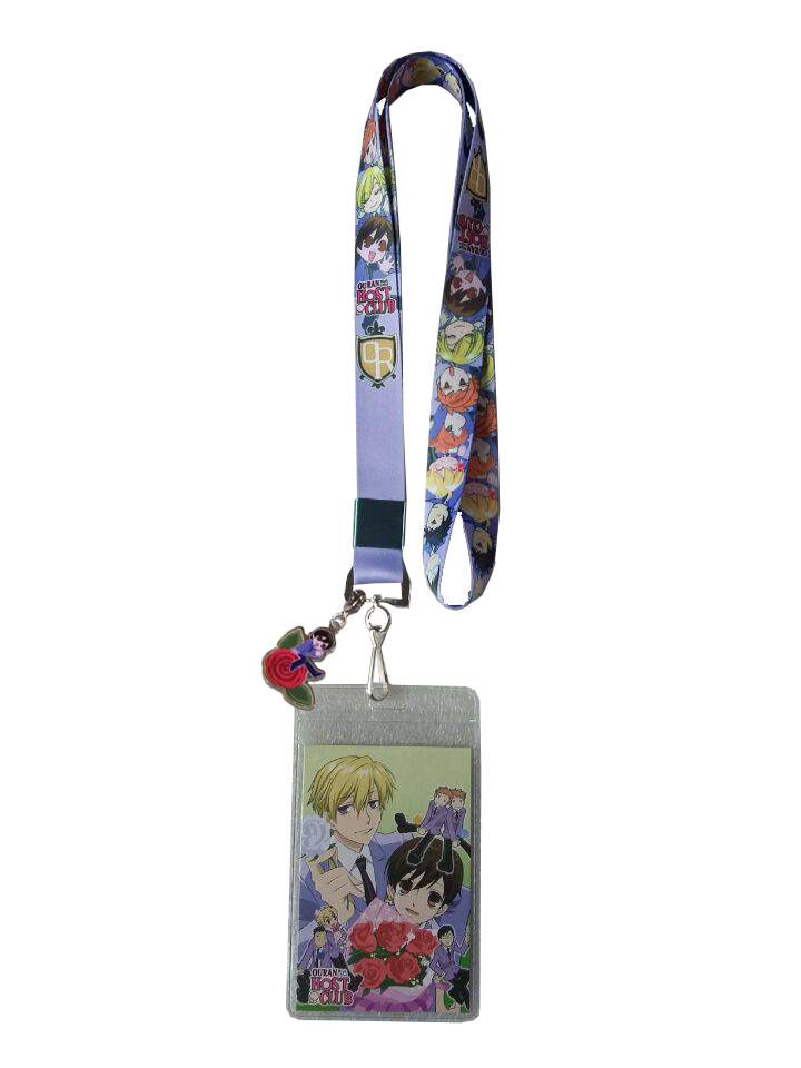 Ouran H.S. Host Club - Purple Lanyard, an officially licensed product in our Ouran High School Host Club Lanyard department.