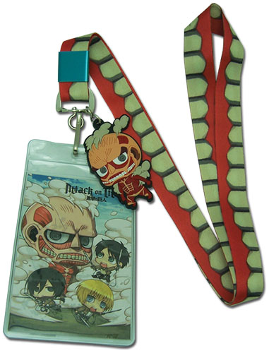 Attack On Titan - Titan Lanyard, an officially licensed Attack On Titan product at B.A. Toys.