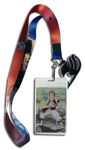 Fairy Tail - Natsu & Happy Lanyard, an officially licensed product in our Fairy Tail Lanyard department.