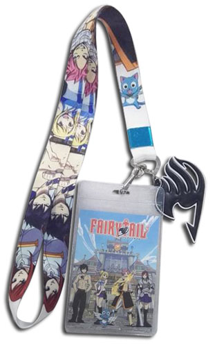 Fairy Tail - Guild Lineup Lanyard, an officially licensed product in our Fairy Tail Lanyard department.