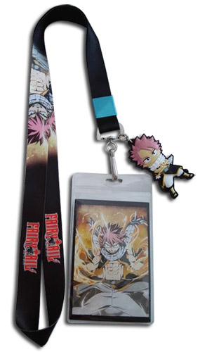 Fairy Tail - Fiery Dragon Natsu Lanyard, an officially licensed product in our Fairy Tail Lanyard department.