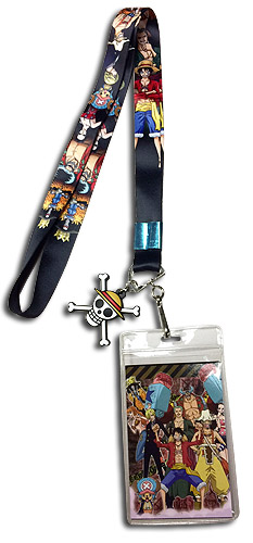 One Piece - Straw Hat Crew Line-Up Lanyard, an officially licensed product in our One Piece Lanyard department.