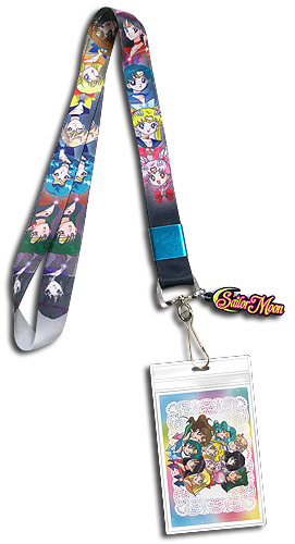 Sailor Moon S - Sailor Soldiers Portraits Lanyard, an officially licensed product in our Sailor Moon Lanyard department.