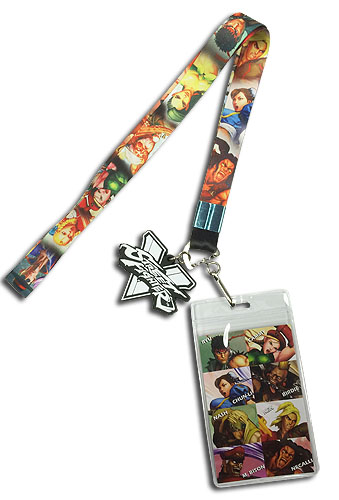 Street Fighter V - Character Line-Up Lanyard, an officially licensed product in our Street Fighter Lanyard department.